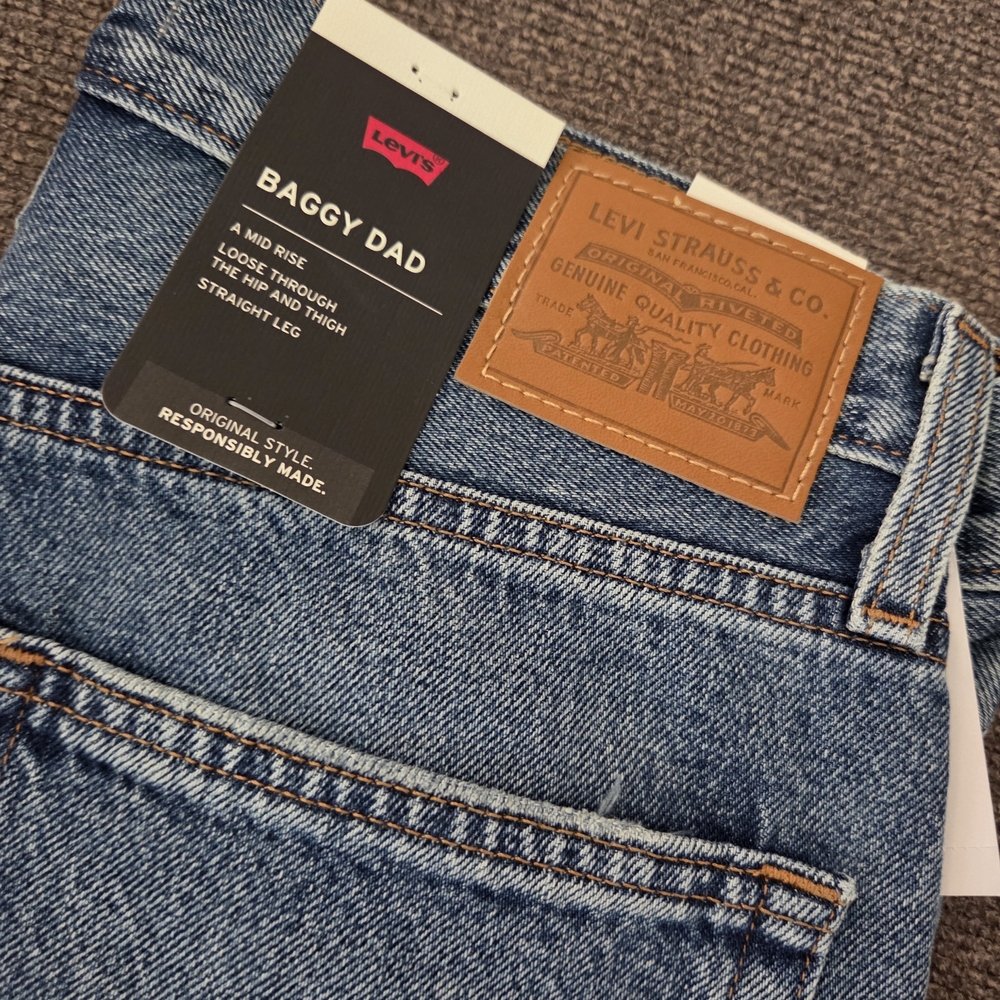 Levi's Blue Relaxed Fit Jeans Classic Style
